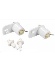 Dobradiças (par) porta congelador Dometic