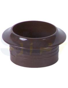 Aro para fecho tic tac castanho latão polido 16mm