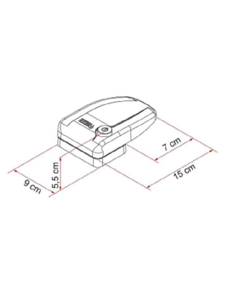 Anti Roubo Safe Door 3 Branco Fiamma