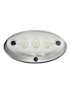 Aplique Oval Leds c/interruptor 12/9W