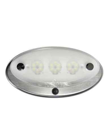 Aplique Oval Leds com interruptor 12/9W