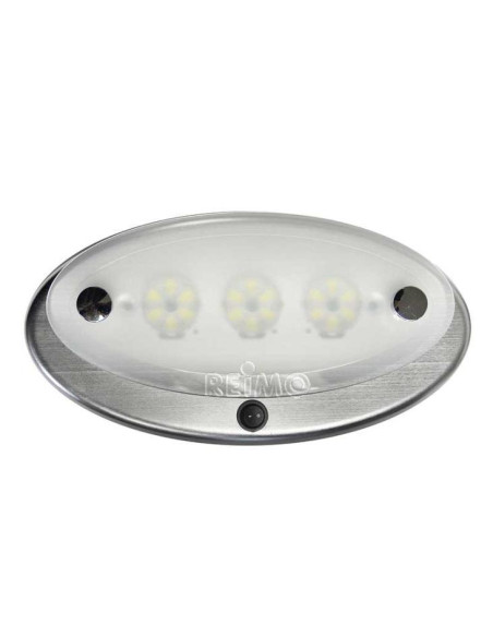 Aplique Oval Leds com interruptor 12/9W