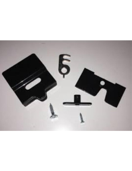 Fecho Deslizante Preto porta Frigorifico Dometic