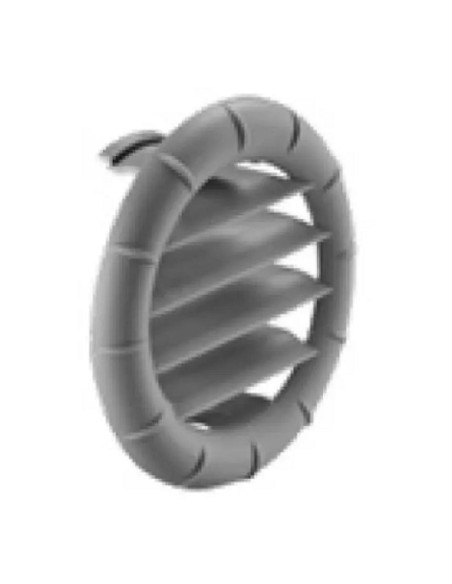 Terminal Saida lamelar cinza para aquecimento Truma