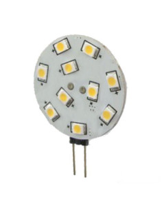 Lampada g4 10led branco frio 12v 2