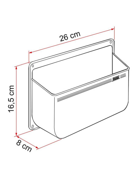 Suporte pocket L Fiamma