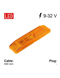 Farolim Lateral Laranja Led 2