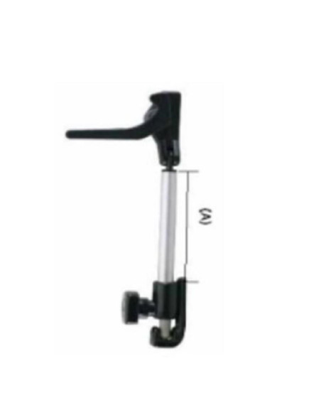 Compasso janela tubular parafusos Direito 140mm