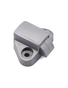 Fecho de armario com mola cinza