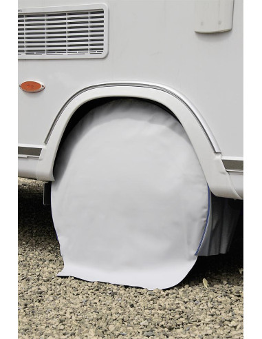 Tapa roda 16" para caravana cinza