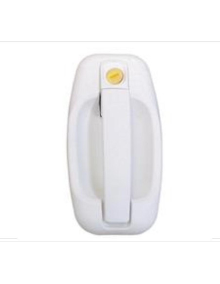 Fechadura parte exterior Smart branca Fap