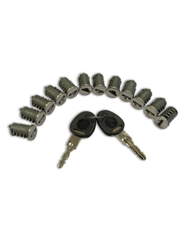 Kit 12 canhões com 2 chaves FAP F8001 a 8050