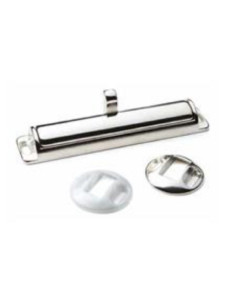 Fecho de pressão cromado 2