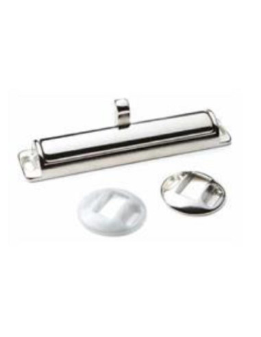 Fecho de pressão cromado