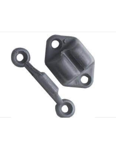 Fecho prisão porta simples Cinza