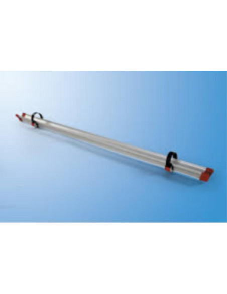 Calha extra com kit suporte vermelho para bicicleta Fiamma