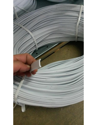 Borracha acabamento p/inserção em perfil (METRO)