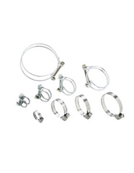 Abraçadeira tubo anelado de 19 a 22mm