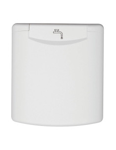 Entrada de Água Exterior Branca s/Tampão