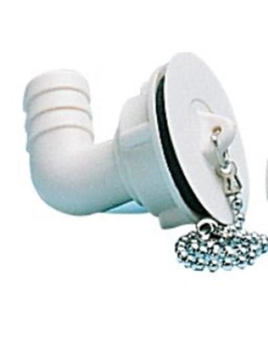 Válvula Curva 31mm Saída 25mm