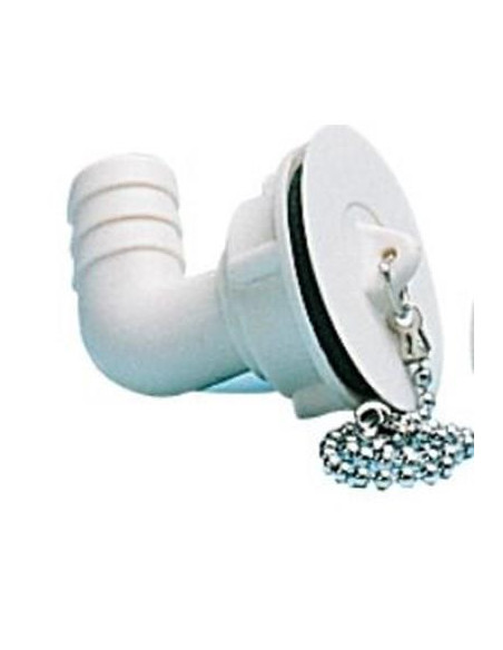 Válvula Curva 31mm Saída 25mm