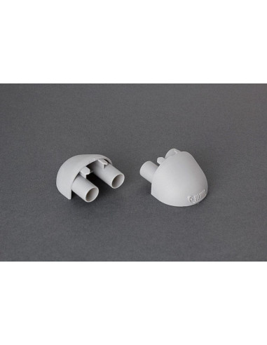 Terminal Calha Fixação Suporte Bicicleta PRO C par