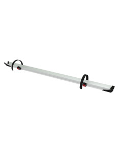 Calha extra com terminais pretos para suporte de bicicletas