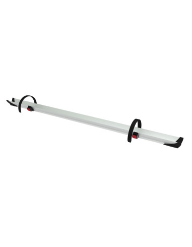 Calha extra com terminais pretos para suporte de bicicletas