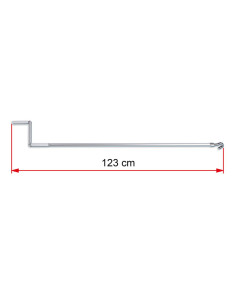 Manivela p/ toldo Fiamma 1230mm 2