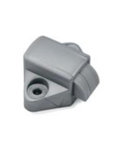 Fecho de armario com mola cinza