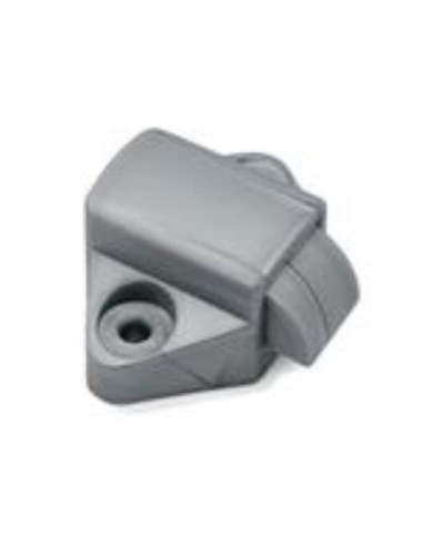 Fecho de armario com mola cinza