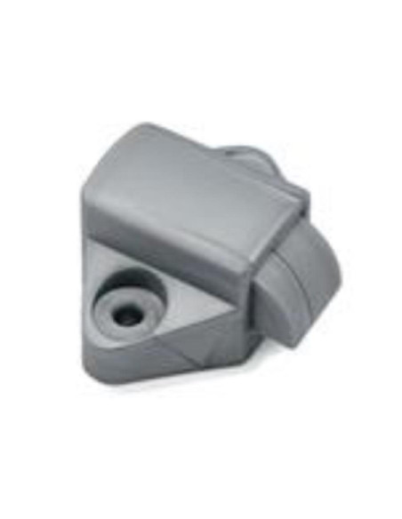 Fecho de armario com mola cinza