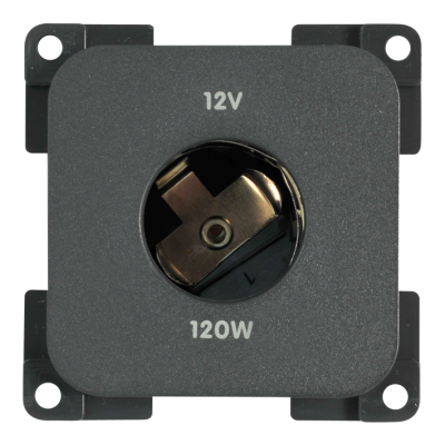 Tomada de 12v castanho MP12A CBE