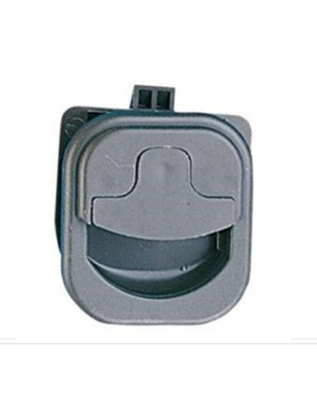 Fecho para Porta de armário Cinza