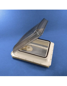 Claraboia Vent Fiamma cristal 28x28cm