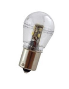 Lâmpada Led BA15S/0,6W 12V 1Polo 2