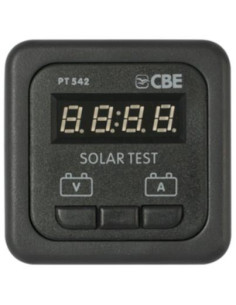 Painel de monitorização de baterias castanho cbe pt542