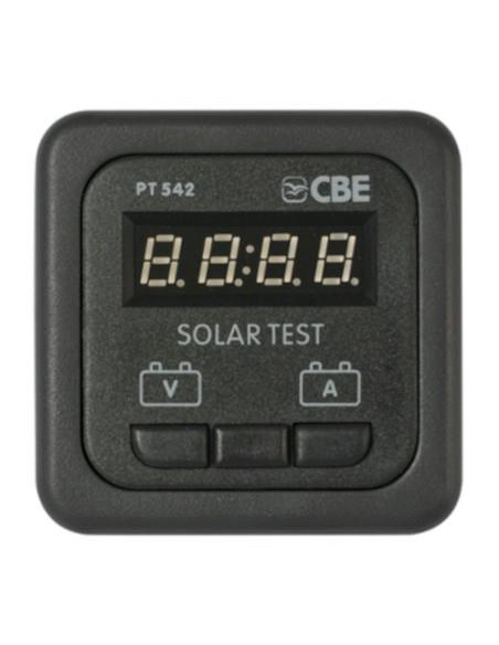 Painel de monitorização de baterias castanho cbe pt542