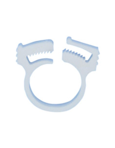 Abraçadeira plástica para mangueira