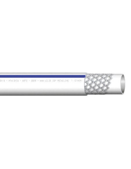 Tubo água flexivel Azul