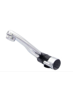 Torneira simples preto/cromado London 12v