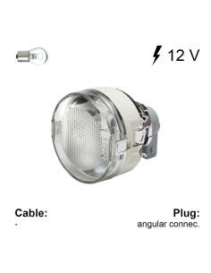 Farolim Pisca Traseiro Branco Led 2