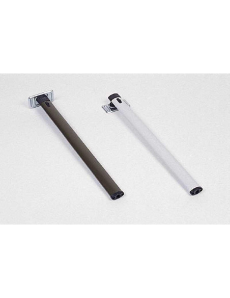 Pé de Mesa c/articulação 675mm Cinza