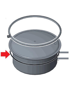 O-ring de vedação p/ Boiler B10 2