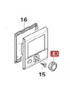 Botão rotativo p/ aquecimento Combi Truma