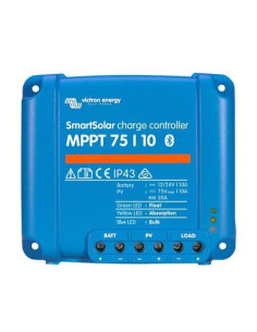 Controlador de carga solar Smart Solar Mppt 75/10 Victron