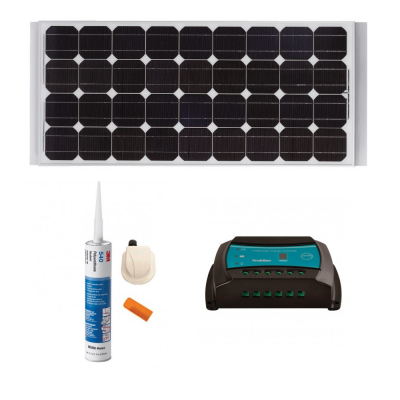 Painel Solar Kit Monocristalino PWM 100W 12V