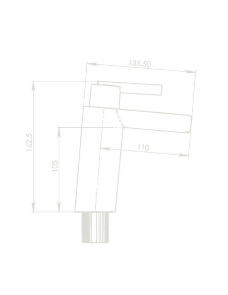 Torneira Misturadora monocomando Cascata