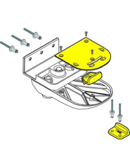 Kit p/ Safe Door Frame Minivan Fiamma