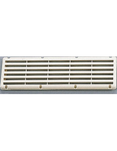 Grelha rectangular ventilação frigorífico exterior